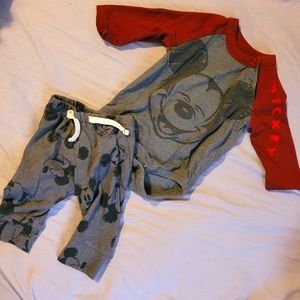 Baby GAP Disney Mickey Mouse Set